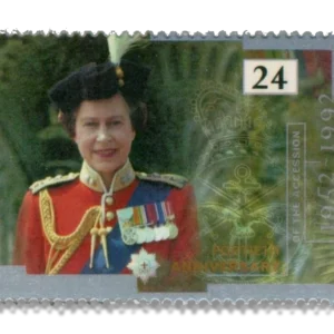 1992 GB1605 Queen Elizabeth at Trooping the Colour