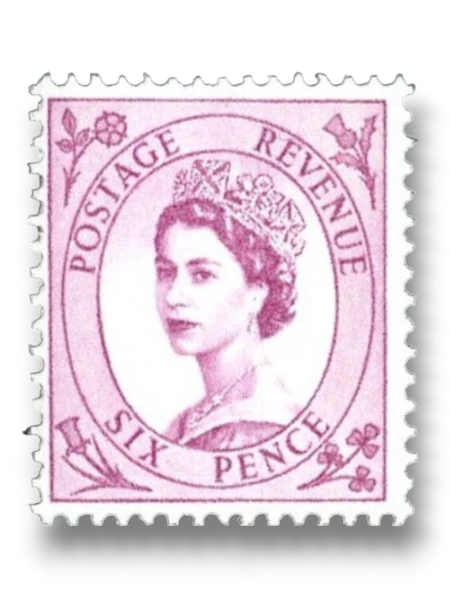 Queen Elizabeth II - Predecimal Wilding
