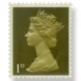 Queen Elizabeth II - 1d Predecimal Machin